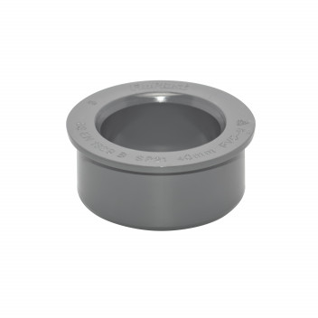 FLOPLAST SOLVENT BOSS ADAPTOR;40MM GREY