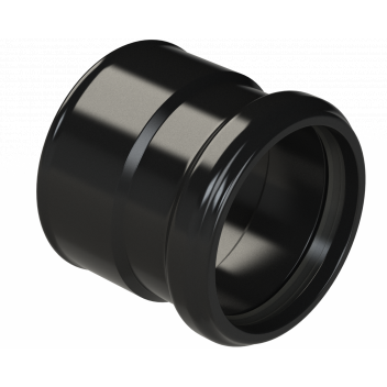 4\" 110mm EXPANSION COUPLER;BLACK