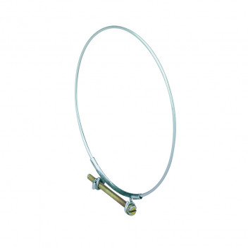 DOMUS 100MM ADJ ALUMINIUM DUCT CLIP