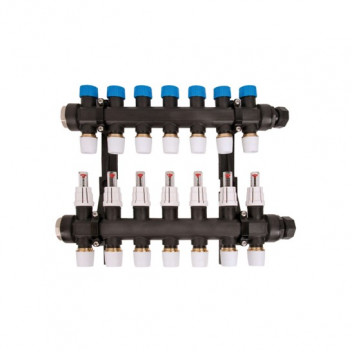 *UFH PLASTIC 15MM MANIFOLD PFIT; 7 PORT
