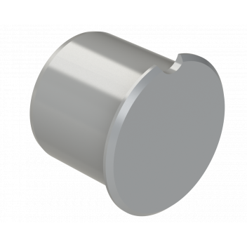 PUSHFIT SOCKET STOP END PLUG; 40MM GREY