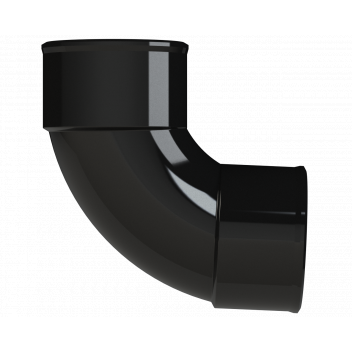 POLYPIPE S2000 40MM MUPVC 92.5DEG SWEPT BEND - BLACK