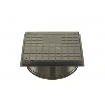 315MM DIA. SHALLOW ACCESS CHAMBER SEALED LID (DRIVEWAY) 35KN*