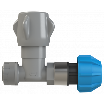 POLYPLUMB MDPE STOPCOCK;20MM MDPE X 15MM
