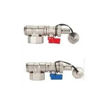 UFH S/S MANIFOLD END SET (PAIR)