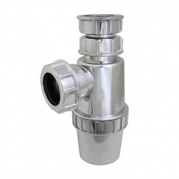 FLO UNIVCOMPR CHROME TELE BOT TRAP 40X76