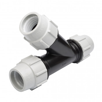 PLASSON 45 DEG ANGLED TEE 63MM