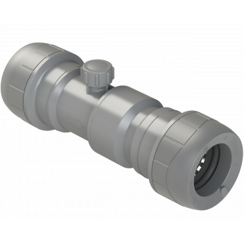 POLYPLUMB DOUBLE CHECK VALVE; 28MM