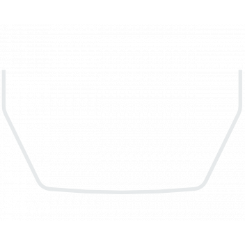 RWSQ112 SQUARE GUTTER; 2M WHITE