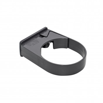 FLO DPR68 SINGLE FIX PIPE CLIP; ANTHACITE GREY