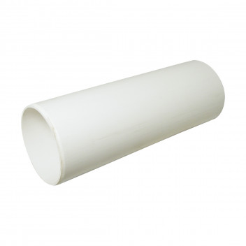 FLOPLAST PLAIN END PIPE;4\"/110MM SOIL 3M WHITE