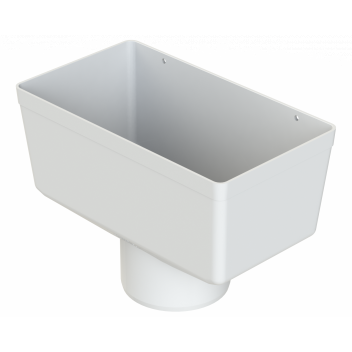 DPR110 HOPPER HEAD; 280x157x145 WHI