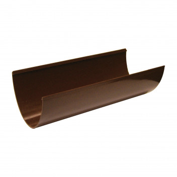 FLO RWHCP115 HI-CAP GUTTER; 4M BROWN