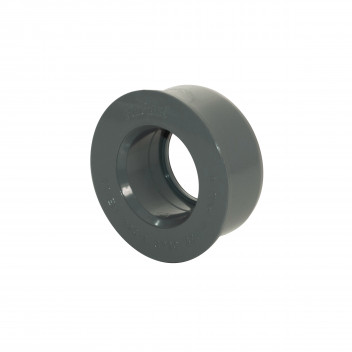 FLOPLAST SOLVENT BOSS ADAPTOR;32MM ANTHRACITE GREY AG