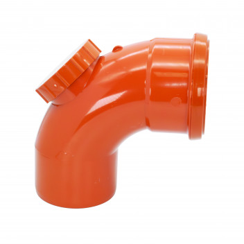 FLO UNDERGRD 87.5DEG ACCESS BEND; 110MM