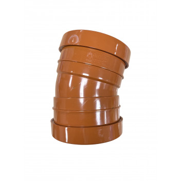 E.TUPLING 160MM UNDERGROUND DRAINAGE D/S 15DEG BEND