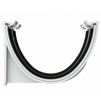 PFLOW DEEP UNION BRACKET; WHITE