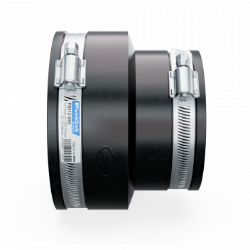 FERNCO PVC FLEXIBILE ADAPTOR 100-112 / 75-85 (4\" - 3\")