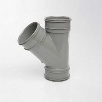 SOLVENT SOIL 45DEG TEE 6\"/150MM;S/G