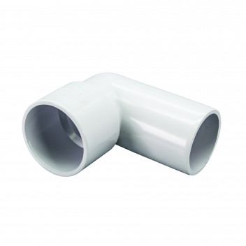 FLOPLAST S/WELD SWIVEL BEND 90 DEG; 32MM WHITE
