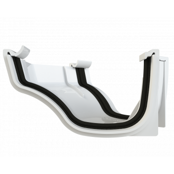 OGEE EXTRA 135 DEG EXTERNAL ANGLE; WHITE