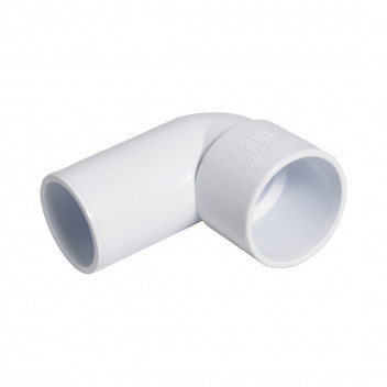 FLOPLAST S/WELD SWIVEL BEND 90 DEG; 50MM WHITE