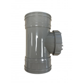 E.TUPLING SOLVENT SOIL ACCESS PIPE - SOLVENT GREY