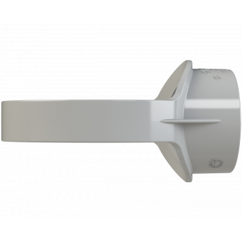 POLYPIPE RING-SEAL STRAPBOSS(OPEN);SIDEFIX 4\"/110 GY