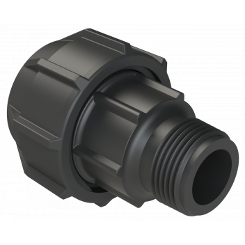 POLYFAST 20MM MDPE X 3/4\" IMP M/I COUP
