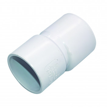 FLOPLAST S/WELD LEVEL INVERT REDUCER; 40X32MM WHITE