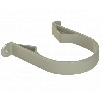 POLYPIPE S2000 PIPE CLIPS (PLASTIC);4\"/110MM SOLV GREY