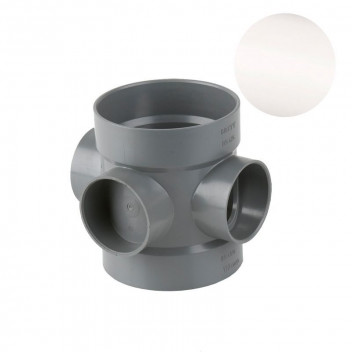 110MM DOUBLE SOLVENT SHORT BOSS PIPE EN 1329-1