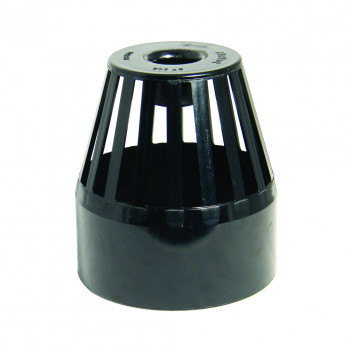 E.TUPLING SOLVENT SOIL VENT TERMINAL - BLACK
