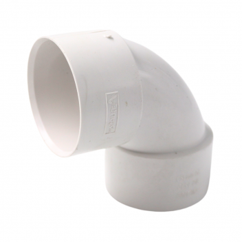 E.TUPLING SOLVENT WASTE 92.5 SWEPT - 50MM - WHITE