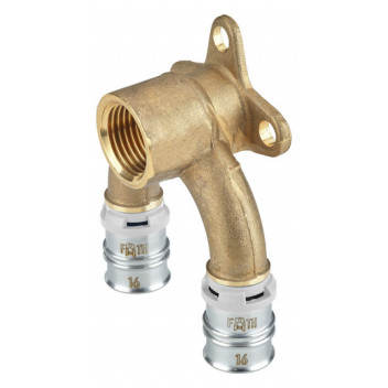 FRANKISCHE ALPEX DOUBLE WALL MOUNTING ELBOW 16 - 1/2\" MS - 16