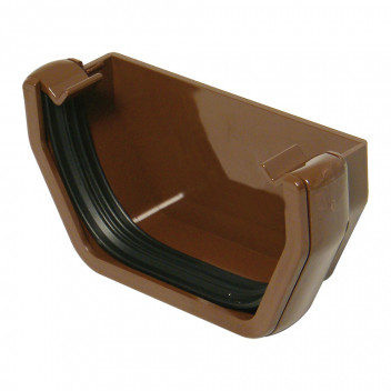 FLO RWSQ114 EXTERNAL STOPEND; BROWN