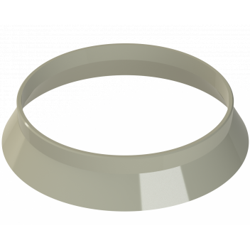 UNIV WEATHERING APRON; 6\"/160MM SOLV GRY