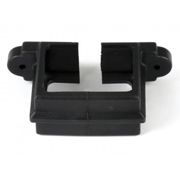 100MM X 75MM RECTANGULAR CAST IRON EFFECT DOWNPIPE BRACKET