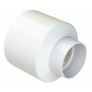 POLYPIPE RING-SEAL REDUCER;4\"/110MM WASTE CONC WHI