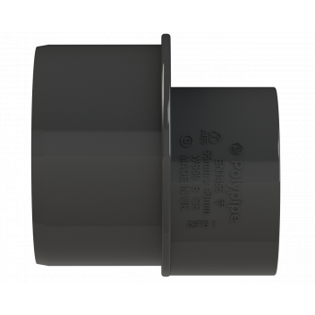 S/WELD REDUCER; 40MM (FROM 50MM) BLACK