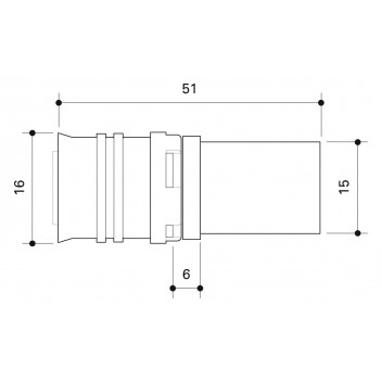 FRANKISCHE ALPEX-DUO XS PRESS ADAPTOR 16-15 SST/CU
