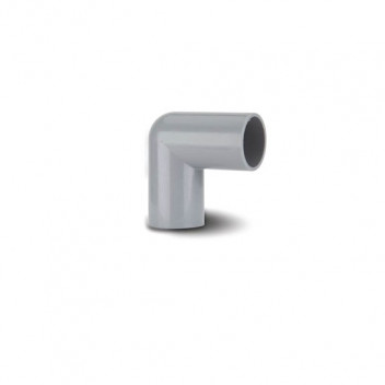 PUSHFIT OVERFLOW KNUCKLE BEND 90DEG GREY