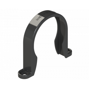 S/WELD PIPE CLIP; 50MM BLACK