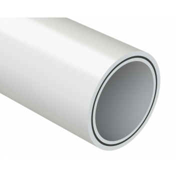 BARRIER PB PIPE CUTLENGTH WHITE;22MMX3M