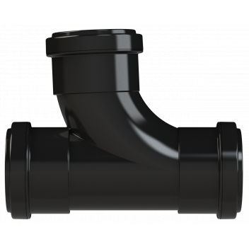 PUSHFIT SWEPT TEE 91.25DEG; 50MM BLACK