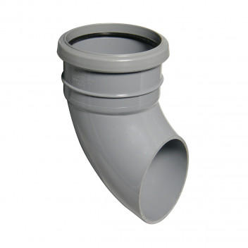 FLOPLAST RING-SEAL SHOE;4\"/110MM SOIL GREY