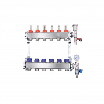 SS MANIFOLD 6 PORT