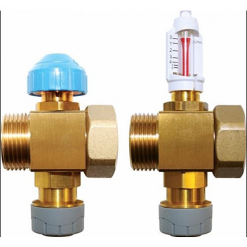 *UFH 15MM MANIFOLD EXTENSION KIT BRASS
