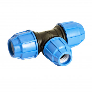 FLO MDPE 25MM X 20MM X 25MM REDUCING TEE