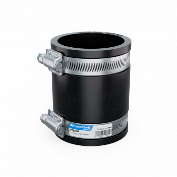 FERNCO STRAIGHT COUPLING 50-59MM; BLK